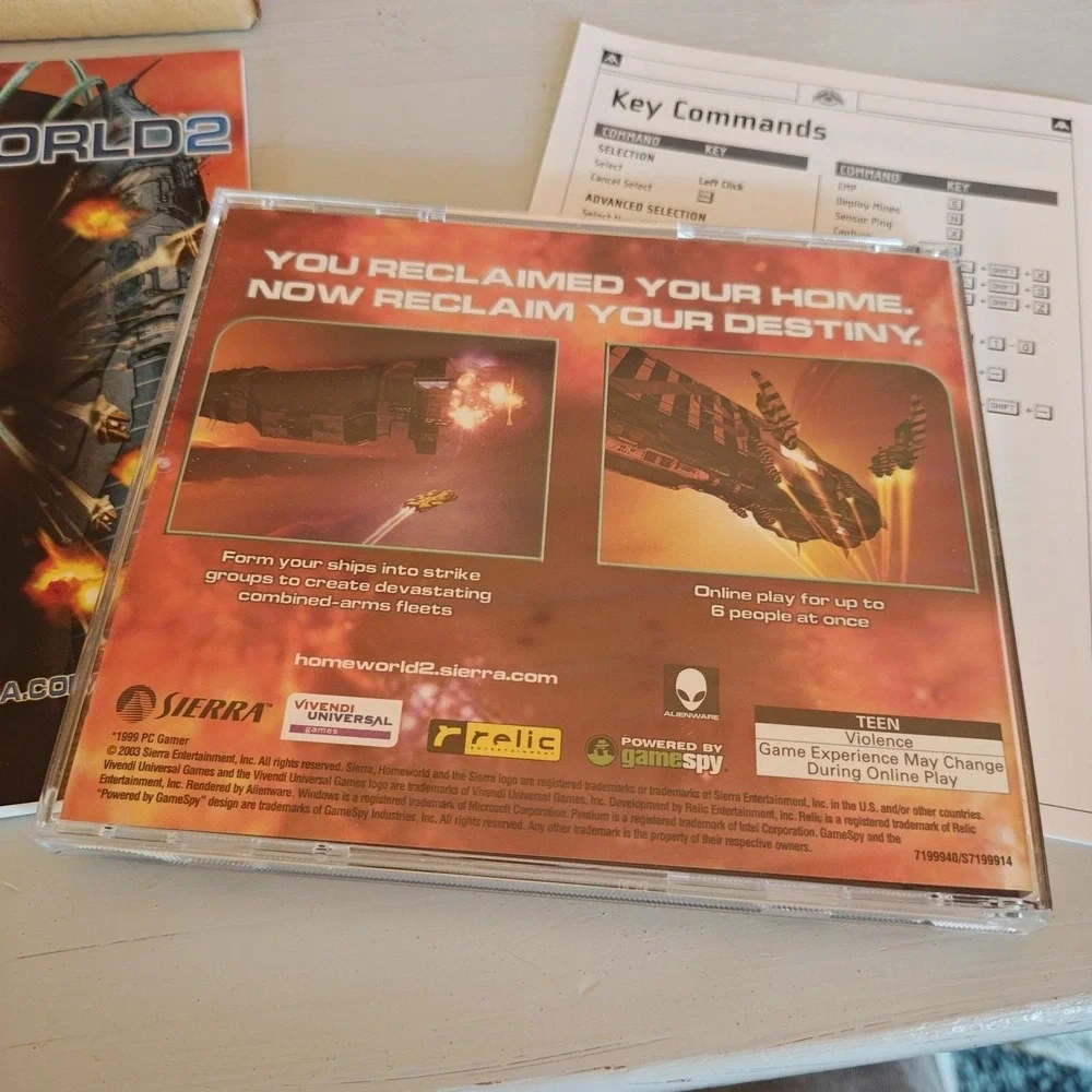 Homeworld 2 (PC,‎ 2003) Sierra Complete In Box CIB